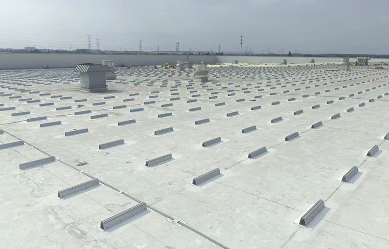TPO Roof Montaje Solar Bracket